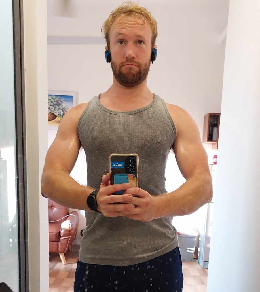 Obligatory post gym selfie